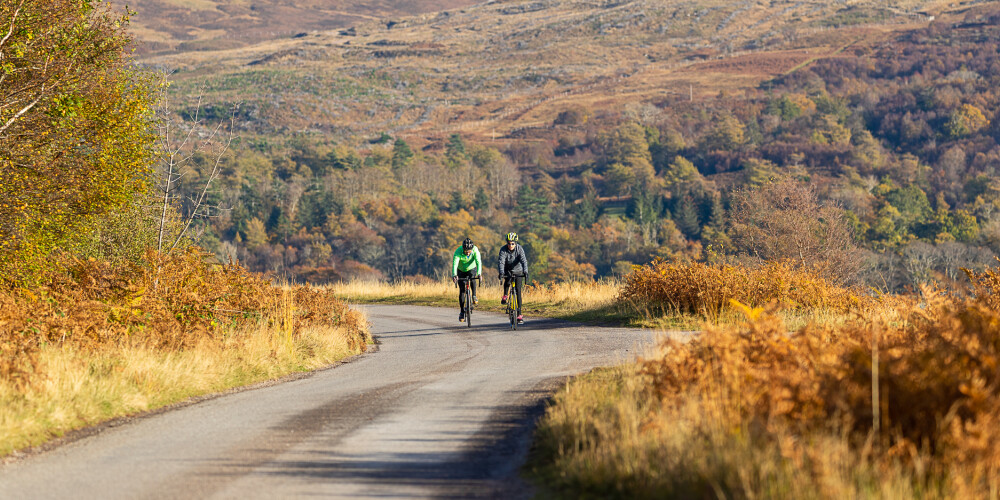 Cyclists Sand Road